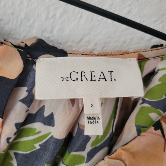 The GREAT. the Parish dress in victorian rose, 2 (medium) - Picture 14 of 14